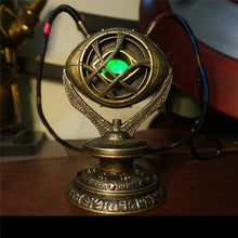Load image into Gallery viewer, Doctor Strange Necklace Crystal Eye of Agamotto Pendant The Avengers Infinity War Necklace with Base Jewelry Accessories
