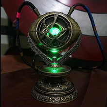 Load image into Gallery viewer, Doctor Strange Necklace Crystal Eye of Agamotto Pendant The Avengers Infinity War Necklace with Base Jewelry Accessories