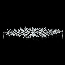 Load image into Gallery viewer, Hadiyana Fashion Bride Crown Wedding Tiaras With Zircon Women Hair Accessories Jewelry Headpiece Soft Luxury Barrettes BC4702
