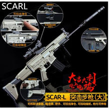 Load image into Gallery viewer, 26 CM Game PUBG 98K AKM AWM Weapon Detachable Gun Model  Keychain Of High Quality Key Chain Game Lover Gifts