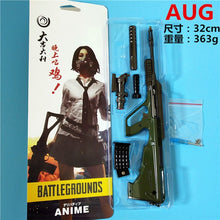 Load image into Gallery viewer, 26 CM Game PUBG 98K AKM AWM Weapon Detachable Gun Model  Keychain Of High Quality Key Chain Game Lover Gifts