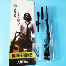 Load image into Gallery viewer, 26 CM Game PUBG 98K AKM AWM Weapon Detachable Gun Model  Keychain Of High Quality Key Chain Game Lover Gifts