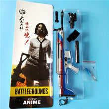 Load image into Gallery viewer, 26 CM Game PUBG 98K AKM AWM Weapon Detachable Gun Model  Keychain Of High Quality Key Chain Game Lover Gifts